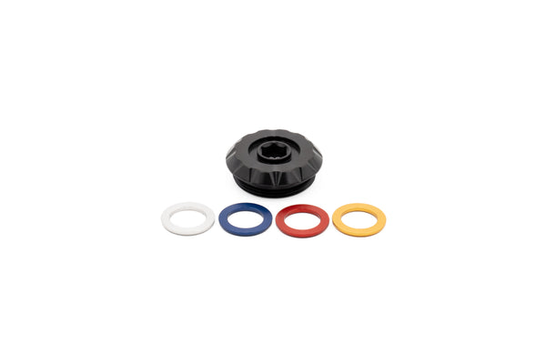 Oil filler plug M34X1.5 black