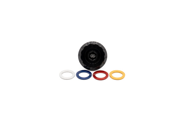 Oil filler plug M34X1.5 black
