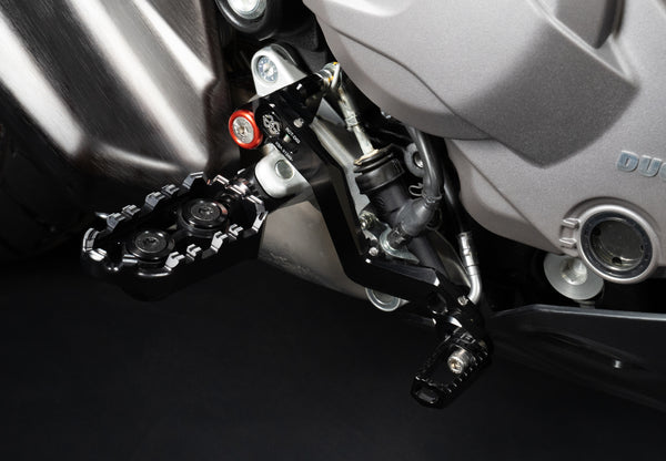 Shift and brake lever KIT black - RCT-D02-SB-KIT.b