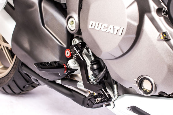 Shift and brake lever KIT black - RCT-D02-SB-KIT.b