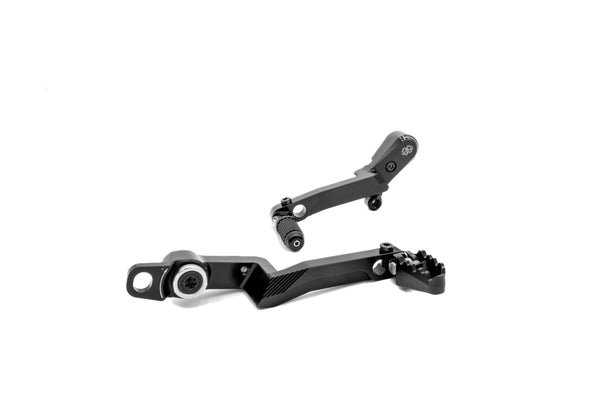 Shift and brake lever KIT black