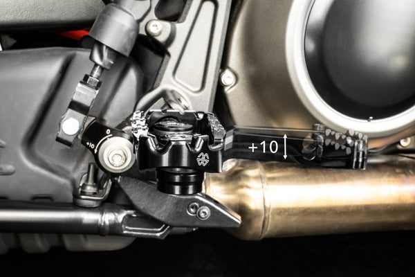 Shift and brake lever KIT black