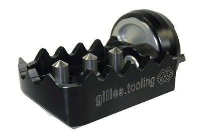 Footrest system RCT12GT Y01 black-silver