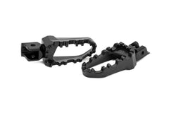 GILLES TOOLING Pro-X Enduro replacement footrests, rider, black for Ducati | RGK-111-UF34-SET-B