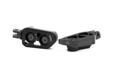 GILLES TOOLING Tour-X Touring replacement footrest, rider, black for Harley-Davidson | RGK-121-UF37-SET-B