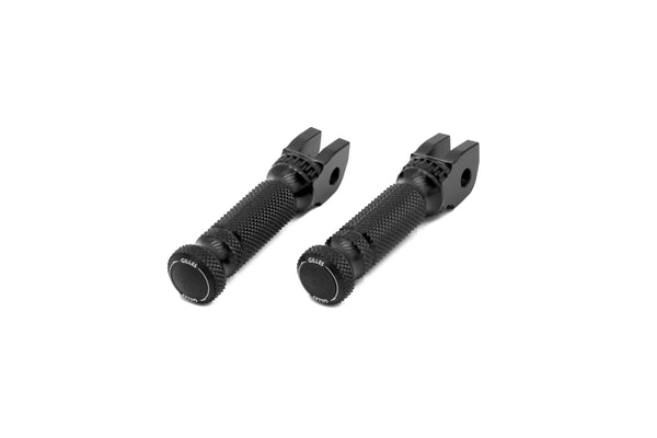Replacement footrests Sport, rider/scooter, black - RGK-580-UF41-SET-B