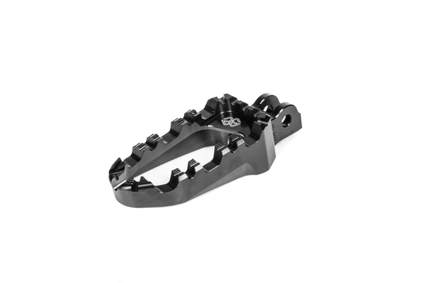 Pro-X Enduro replacement footrests, rider, black - RGK-680-UF34-SET-B