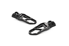 GILLES TOOLING Urban-Pro replacement footrest, pillion, black for Ducati | RGK-690-UF40-SET-B