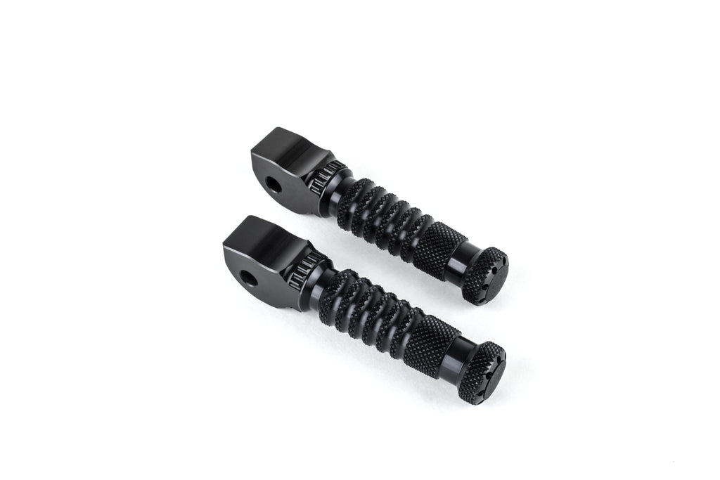 Replacement footrests Sport, pillion, black