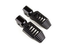GILLES TOOLING Replacement footrests California, driver, black for Honda, Kawasaki | RGK-950-UF23-SET-B