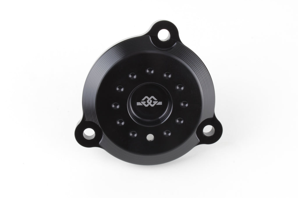 Front belt pulley cover black