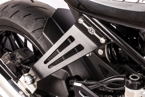 Powder-coated exhaust bracket KIT