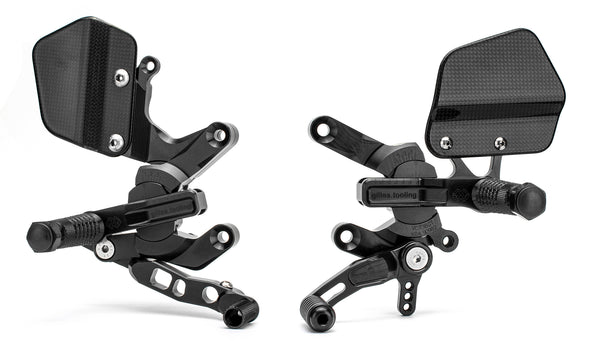 Footrest system VCR38GT black