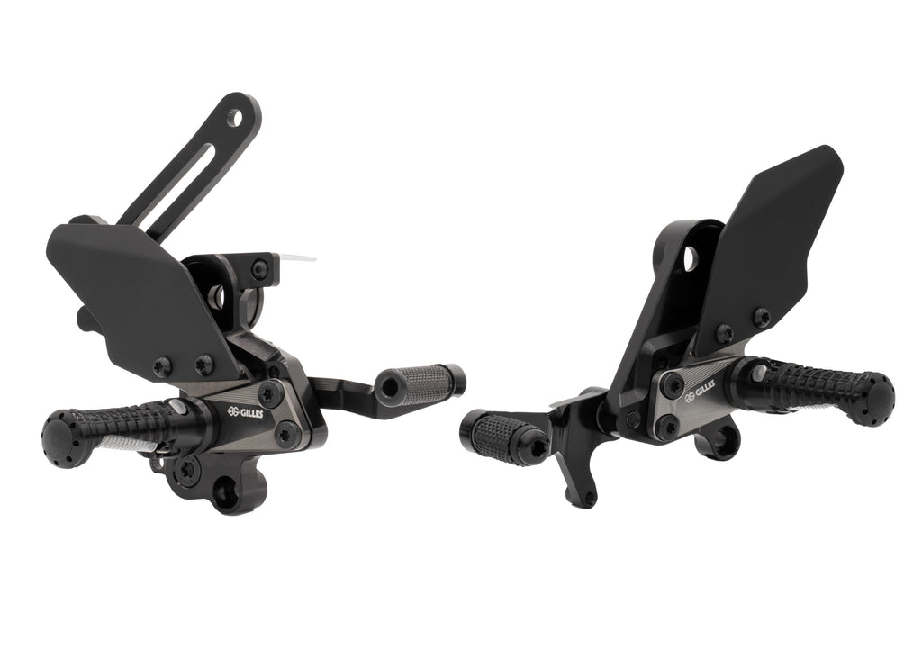 Footrest system AS31GT3 black
