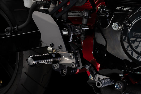 Footrest system AS31GT3 black