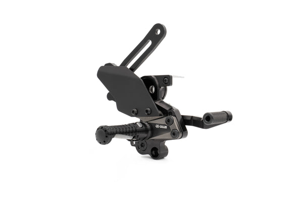 Footrest system AS31GT3 black