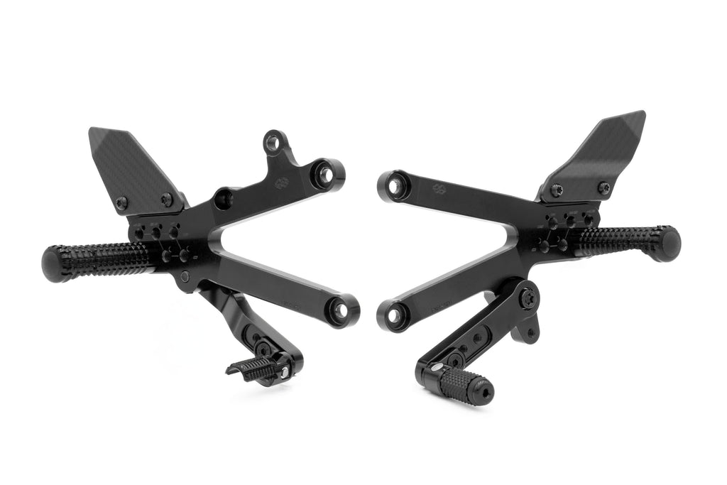 Footrest system FXR black