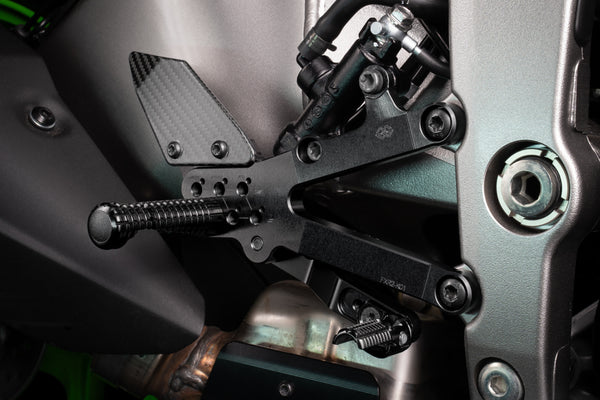 Footrest system FXR black
