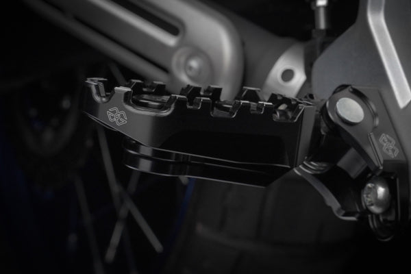 Tech-X Enduro replacement footrest, rider, black