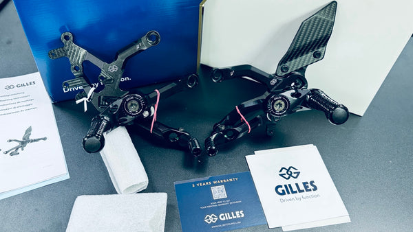 GILLES TOOLING MUE2 Rearsets Ducati Streetfighter V4 S 2025