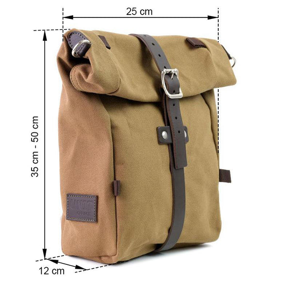 Unit Garage B005 Gravel Pannier Canvas
