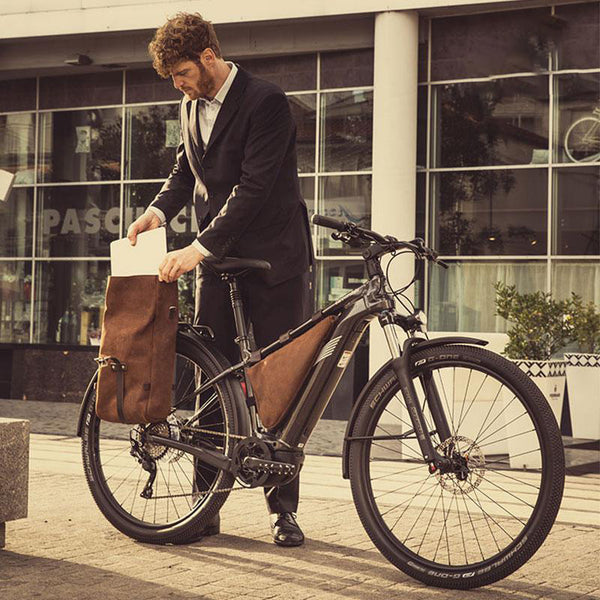 Unit Garage B006 Waxed suede Gravel Pannier