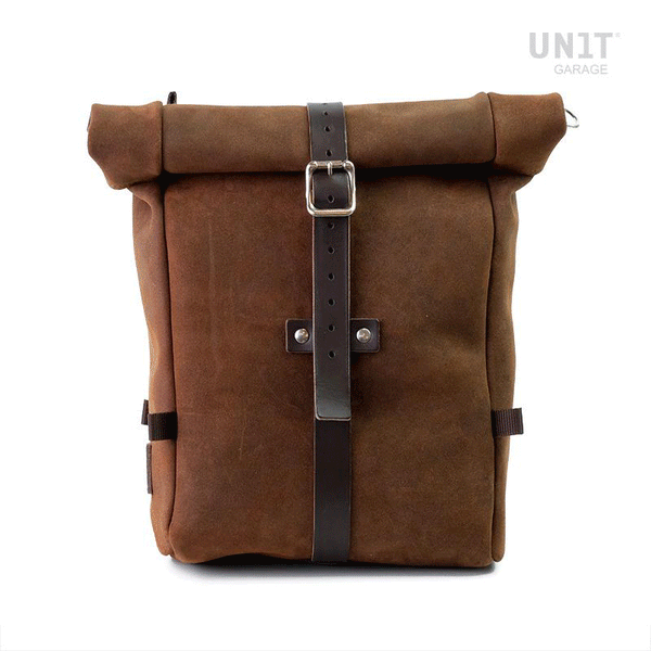 Unit Garage B006 Waxed suede Gravel Pannier