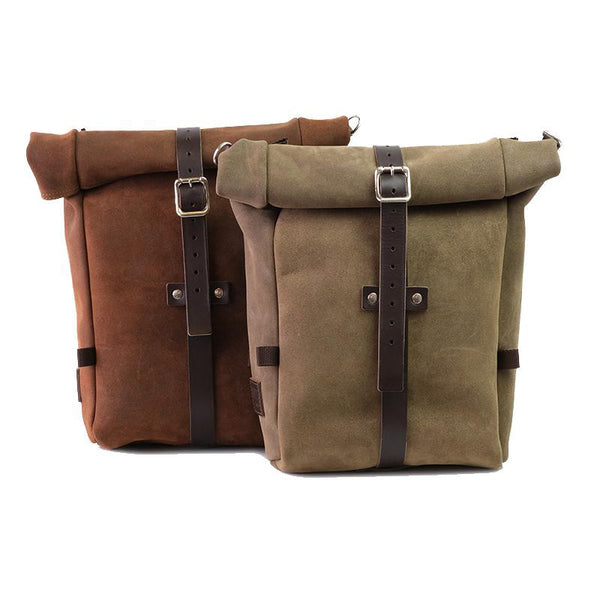 Unit Garage B006 Waxed suede Gravel Pannier