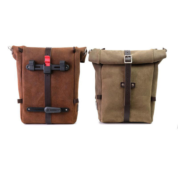 Unit Garage B006 Waxed suede Gravel Pannier