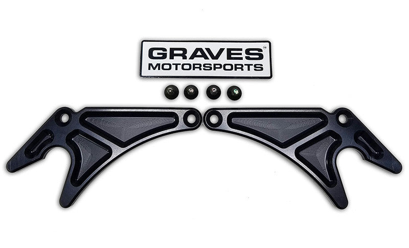Graves Motorsports Yamaha R9 / R7 / R6 / R1  / MT09 / FZ10 / MT10 - Rear Stand Hook Kit