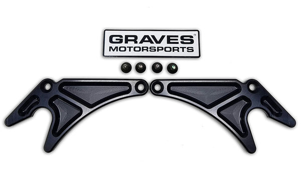 Graves Motorsports Yamaha R9 / R7 / R6 / R1  / MT09 / FZ10 / MT10 - Rear Stand Hook Kit