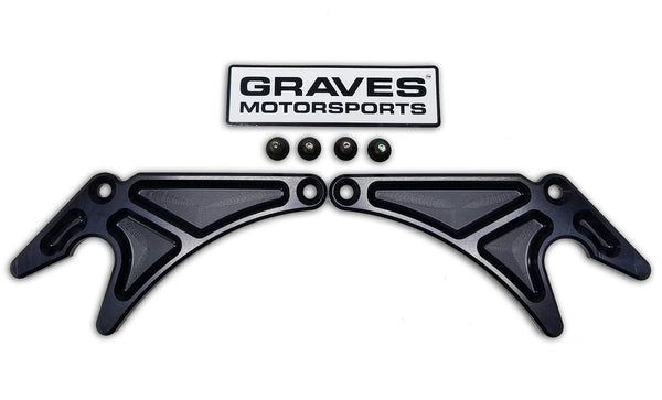 Graves Motorsports Yamaha R9 / R7 / R6 / R1  / MT09 / FZ10 / MT10 - Rear Stand Hook Kit