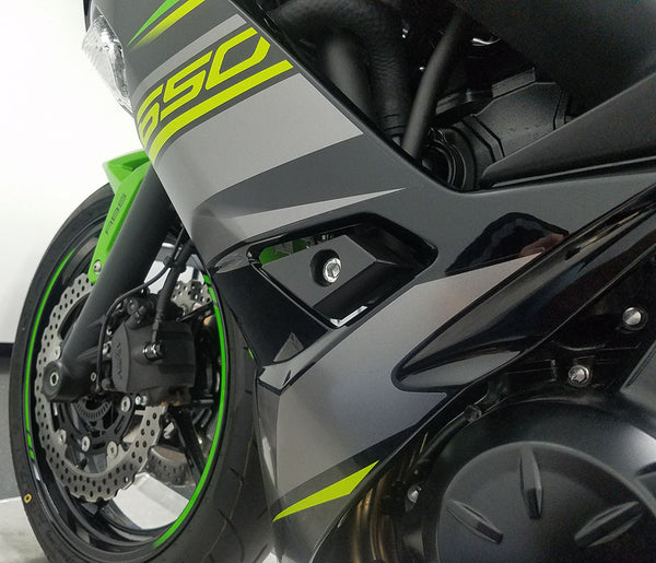 Graves Motorsports Kawasaki Z650 / Ninja 650 Diamond Frame Sliders