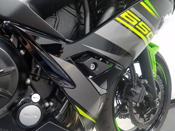 Graves Motorsports Kawasaki Z650 / Ninja 650 Diamond Frame Sliders