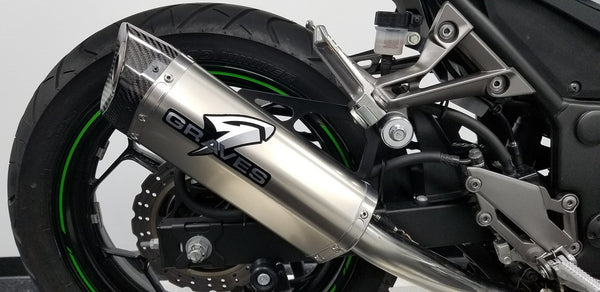 Graves Motorsports Kawasaki Ninja EX300 Full Exhaust System
