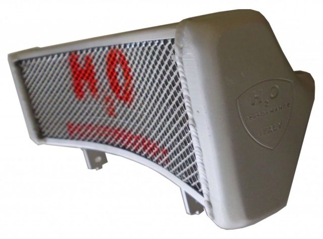 H2O Performance Oversized Oil Cooler for Air Cooled Ducati's – illustrative image