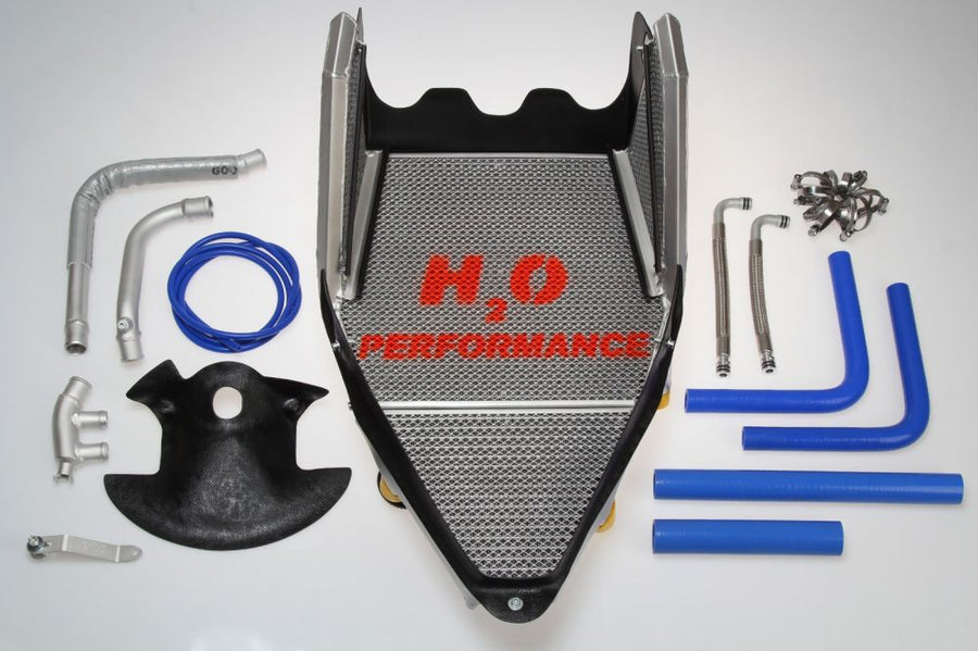 H2O Performance EVO Oversize Radiator and Oil Cooler kit For the Ducati Panigale 899, 959, 1199, 1299, V2 Panigale – illustrative image