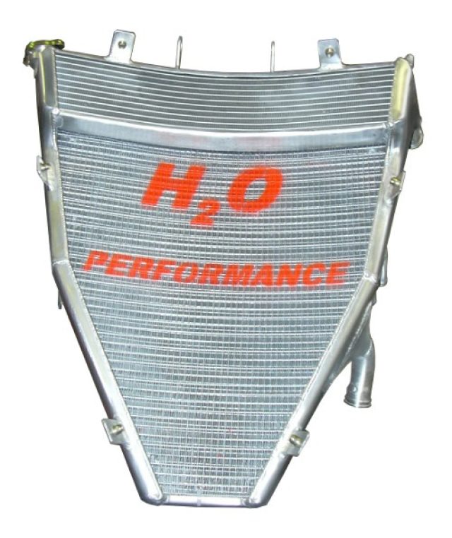 H2O Performance Oversize Radiator kit For Honda CBR600RR (2003-05) – illustrative image
