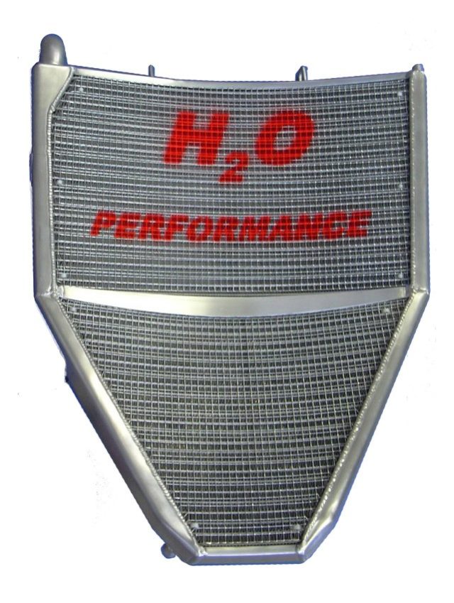 H2O Performance Oversize Radiator kit For Honda CBR600RR (2007+) – illustrative image