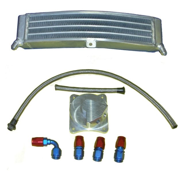 H2O Performance Oil Cooler kit For Honda CBR600RR (2007+) – illustrative image