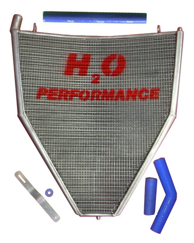 H2O Performance Oversize Radiator kit For Honda CBR1000RR (2006-07) – illustrative image