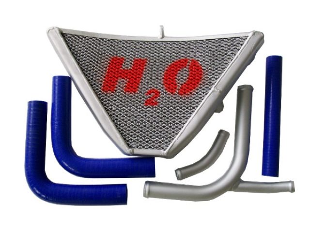 H2O Performance Additional Radiator kit For Honda CBR600RR (2007+) – illustrative image