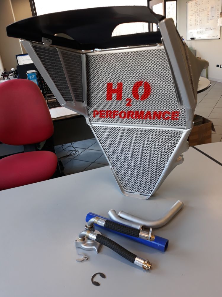H2O Performance EVO Oversize Racing Radiator and Oil Cooler kit For Honda CBR1000RR-R/ SP (2020+) – illustrative image
