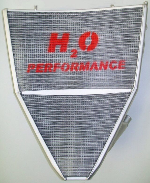 H2O Performance Oversize Radiator kit For MV Agusta F4 1000 / 312 (2008-09) – illustrative image