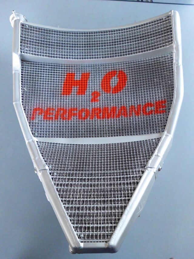H2O Performance Oversize Radiator and Oil Cooler kit For MV Agusta F3 (2013+) – illustrative image