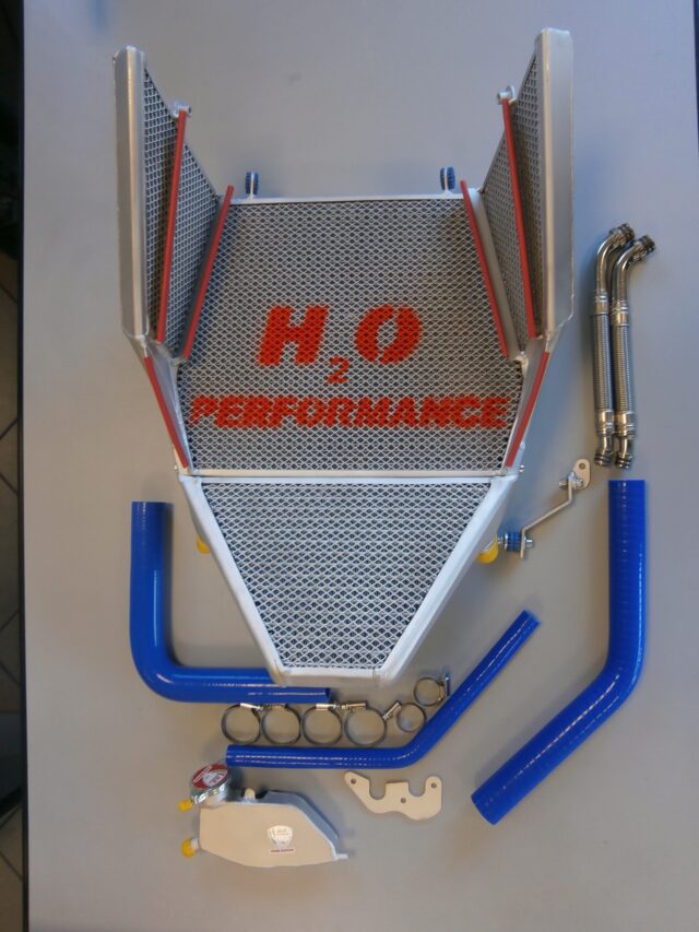 H2O Performance EVO Oversize Radiator and Oil Cooler kit For MV Agusta F3 (2013+) – illustrative image