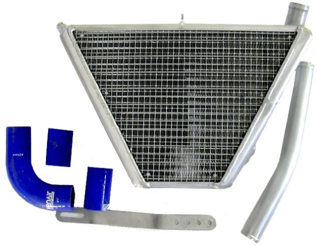H2O Performance Additional Radiator kit For Suzuki GSX-R600/750 (2007-2010) – illustrative image