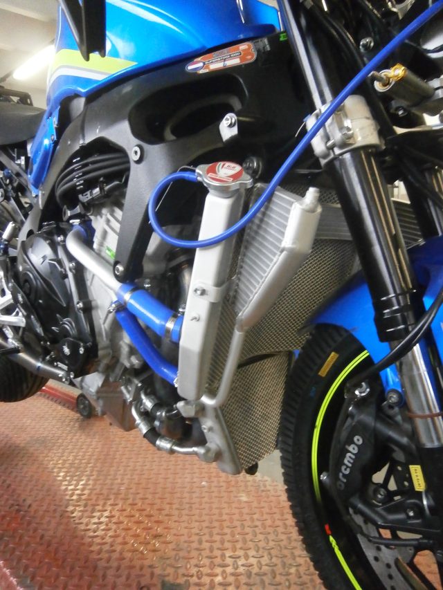 H2O Performance Additional Radiator kit For Suzuki GSX-R1000 (2017+) – illustrative image