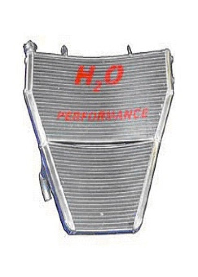 H2O Performance Oversize Racing Radiator kit For Yamaha YZF-R6 (2006-07) – illustrative image