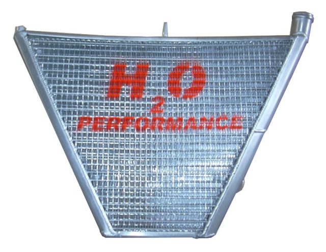 H2O Performance Additional Racing Radiator kit For Yamaha YZF-R1 (2004-06) – illustrative image